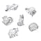 6 Pack: Woodland Animals Stamp Set by Recollections™